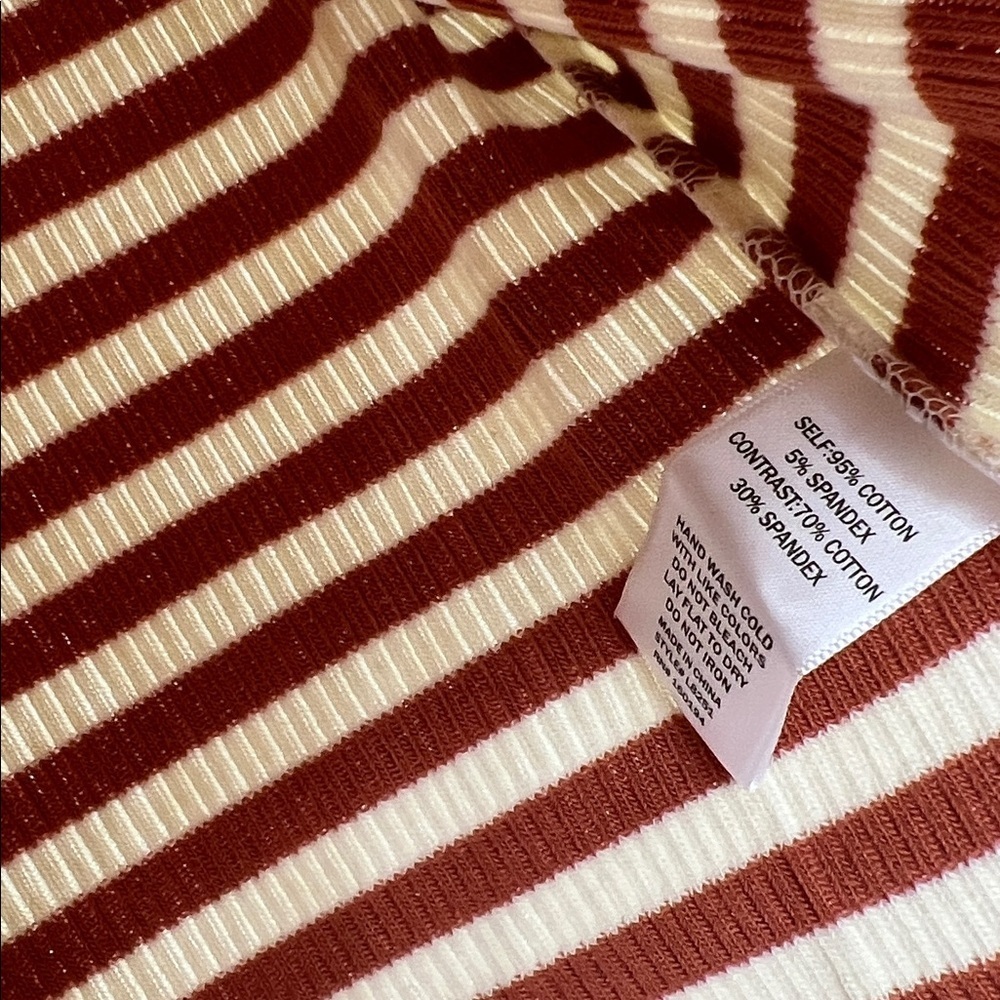 By Together NWT Striped Tank Top women’s small - Picture 4 of 5